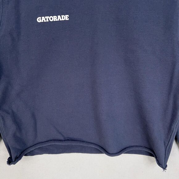 Gatorade Sweatshirt Womens Small Navy Blue Cropped Crewneck ACC Charlotte 2023 - Picture 4 of 15